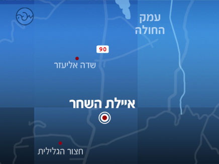 מפת זירת התאונה (צילום: mapa)