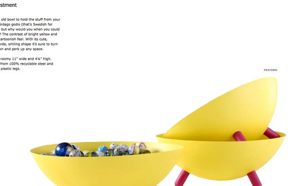 קטלוג 2014, כלי הגשה (צילום: צילום מסך מתוך אתר IKEA)