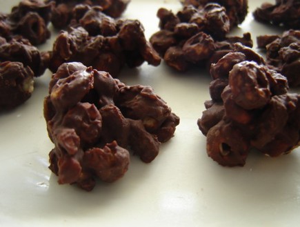 חטיפי קורנפלקס ושוקולד (צילום: http://www.pirge.co.il, mako אוכל)