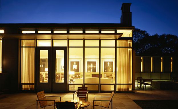 הבית בו יתארח אובמה (מתוך עמוד האדריכלים SKL)