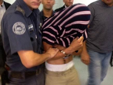 האב בהארכת מעצרו, היום (צילום: פוראת נאסר, חדשות 2)