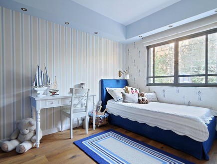 ריקי קורי בכר, חדר כחול (צילום: שי אדם)