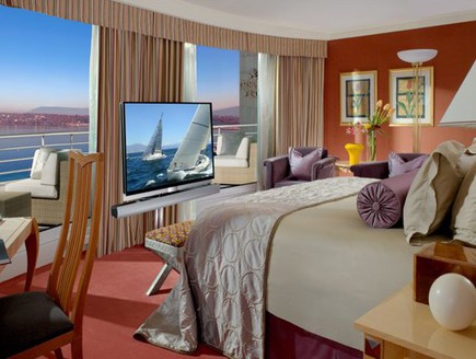 חדר השינה, הסוויטה היקרה בעולם (צילום: travel.yahoo.com)