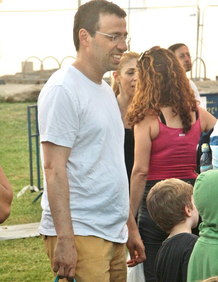 רביב דרוקר וענת גורן בהריון (צילום: אמיר מאירי)
