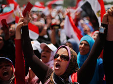 ההפגנות במצרים, ארכיון (צילום: רויטרס)