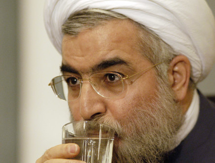 נשיא איראן חסן רוחאני (צילום: Majid, GettyImages IL)