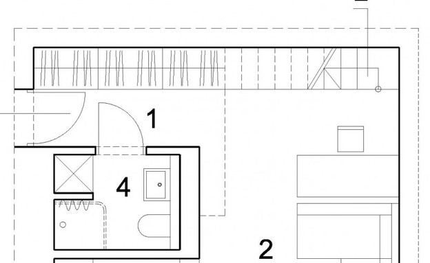 דירת 20 מטר, תכנית (צילום: www.3xa.pl)