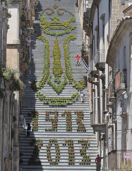 סיצליה,  מדרגות, אמנות (צילום: Andrea Annaloro)