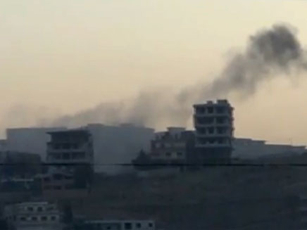 פיצוץ ברובע דאחייה. ארכיון (צילום: יוטיוב)
