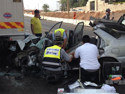 תאונת דרכים צומת כנות תאונת דרכים צומת כנות