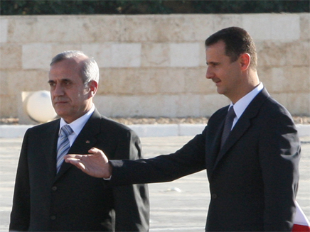 "טביעת אצבע ישראלית בפיצוץ", סלימאן ואסד (צילום: רויטרס)