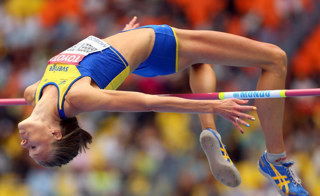 אמה גרין אתלטית שבדית (צילום: Mark Kolbe, GettyImages IL)