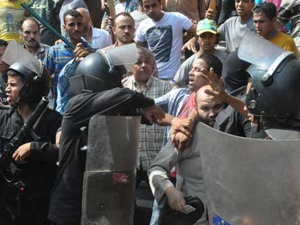 עימותים במצרים (צילום: ap)