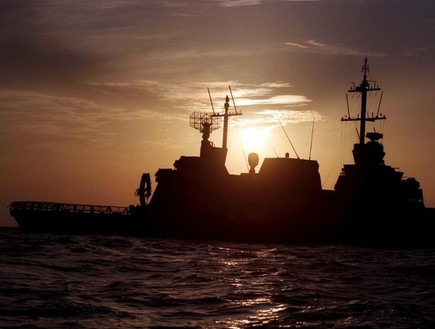 ספינה של חיל הים באילת (צילום: דובר צה
