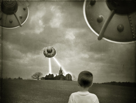 דמיון של ילד - חלליות (צילום: צילום מסך מאתר davidniles.com )