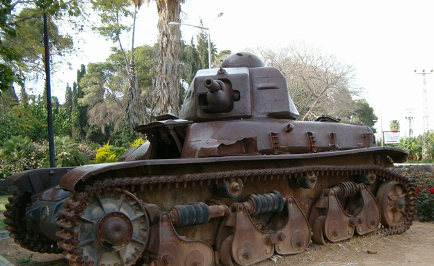 מלחמת העצמאות הטנק בדגניה (צילום: ויקיפדיה)
