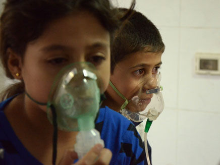ילדים שמטופלים בסוריה