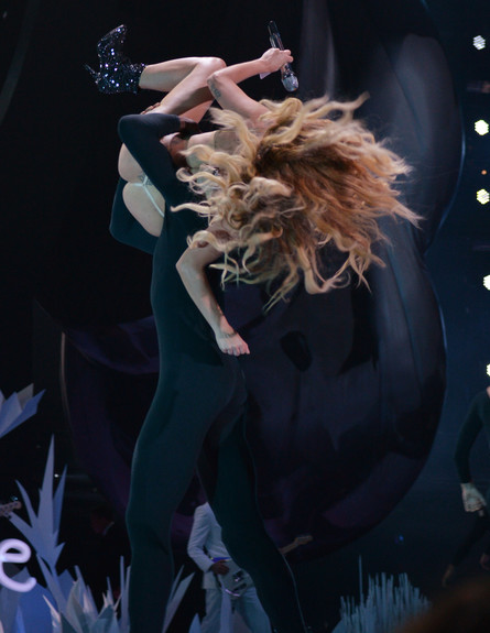 ליידי גאגא, טקס פרסי אמ טי וי 2013 (צילום: Larry Busacca, GettyImages IL)