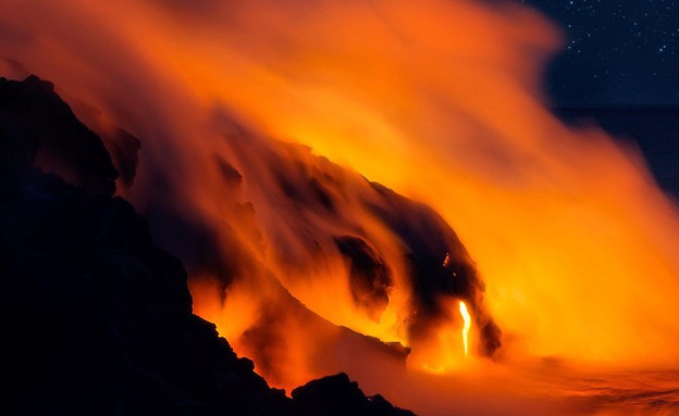 צבעים, וולקנו בהוואי