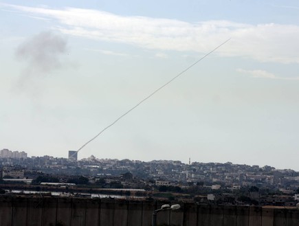 מבצע עופרת יצוקה ירי רקטה על ישראל (צילום: ויקיפדיה)