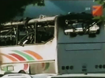 הפיגוע בבורגס, יולי 2012 (צילום: חדשות 2)