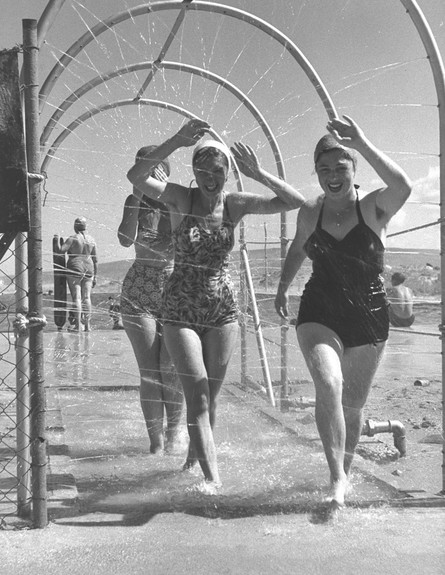 נהריה, אוגוסט 1950  (צילום: COHEN FRITZ, לשכת העיתונות הממשלתית)