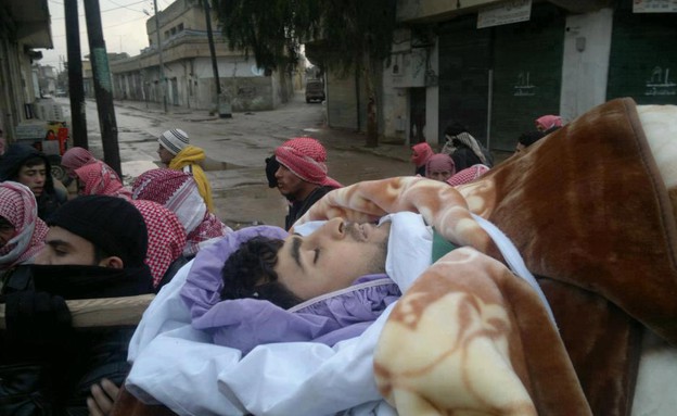 התמונות של הפליט הסורי (צילום: אמג'ד אלהאג')