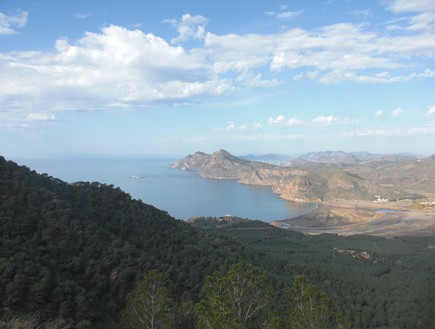 הנוף בדרך לשביל הצבאי, דרום ספרד, צילום לירון מילשטיין (צילום: לירון מילשטיין)