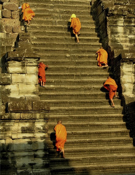 אנגקור, מדרגות בעולם, קרדיט אימג'בנק טינסטוק (צילום: אימג'בנק / Thinkstock)
