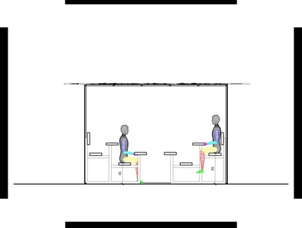 בונים סוכה, תרשים גבהים בונים סוכה, תרשים גבהים