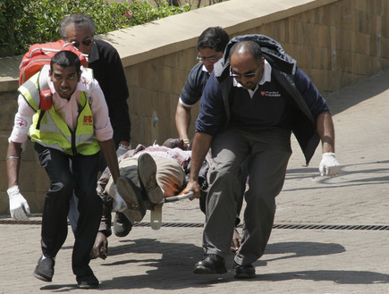 הפיגוע בקניון בניירובי, קניה (צילום: ap)