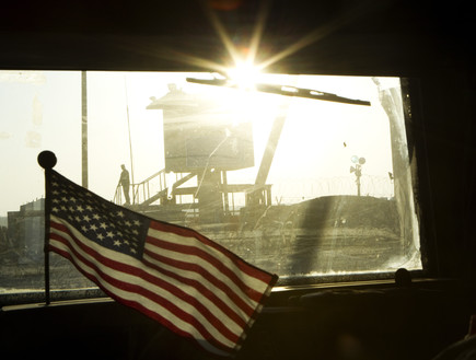 האמריקאים עוזבים את עירק (צילום: Pool, GettyImages IL)