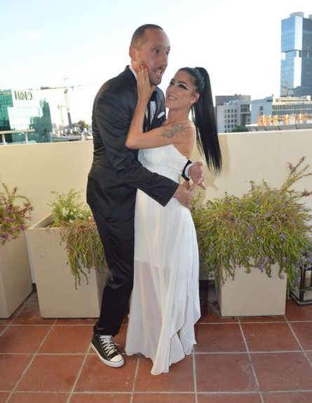 גילי מוסינזון חתונה (צילום: צ'ינו פפראצי)