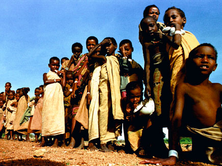 אפריקה -אחוד הרעבים הגבוהה בעולם (צילום: רויטרס)