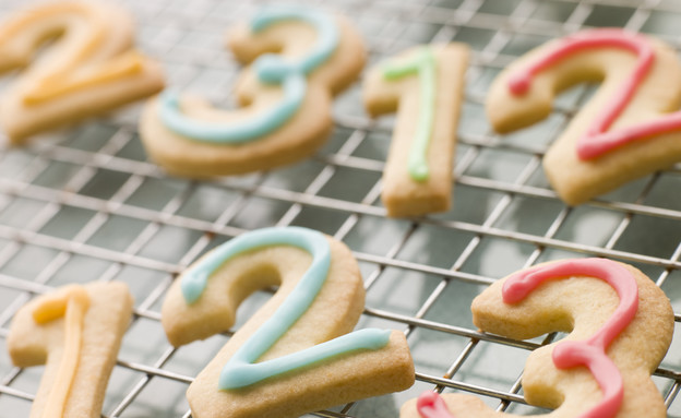 עוגיות בצורת מספרים (צילום: אימג'בנק / Thinkstock)