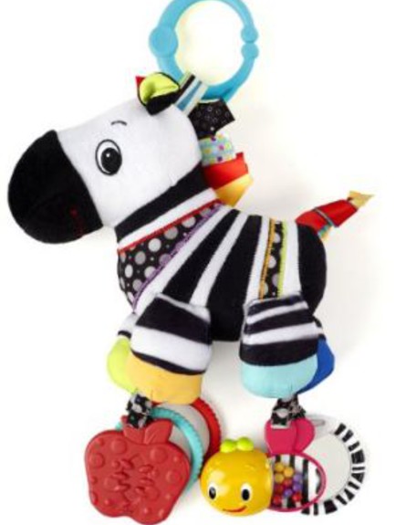 צעצוע זברה (צילום: צילום מסך מאתר Mail Online)