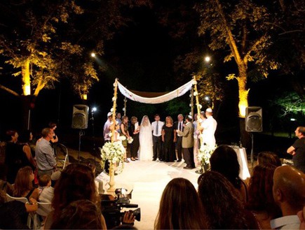 חתונה בנחלה (אתר גן האירועים) (צילום: גן האירועים 