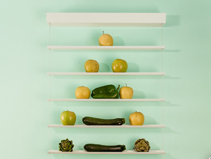 חמישייה 7.10, מדפים ירקות (צילום: fruit-wall)