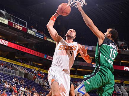 העיקר החוויה. רנדל לא מסתדר עם גורטאט (GETTYIMAGES) (צילום: ספורט 5)