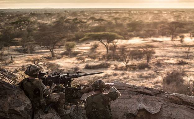 חיילים וולשים בקניה  (צילום: ג'ונתן ואן זיל)