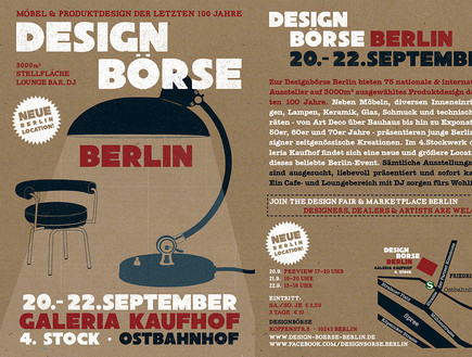 ברלין, פוסטר תערוכת עיצוב, צילום boerse-berlin.de (צילום: boerse-berlin.de)