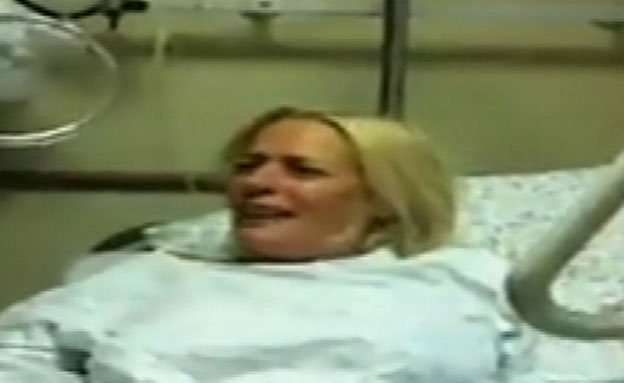 מוניק מור לאחר הפיגוע בבקעת הירדן (צילום: חדשות 2)