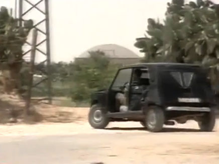 רכב שיוצר בעזה (צילום: חדשות 2)
