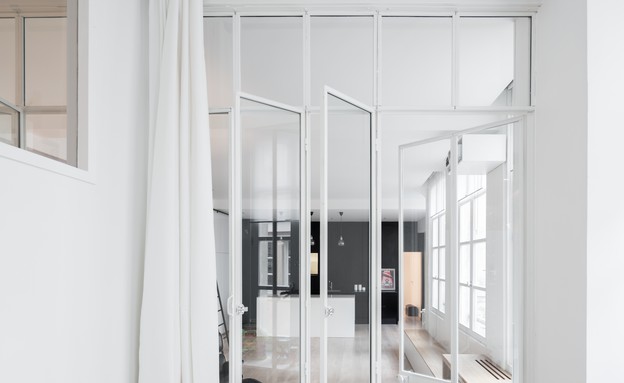 דירה פריזאית, חלונות פתח (צילום: Maris Mezulis)