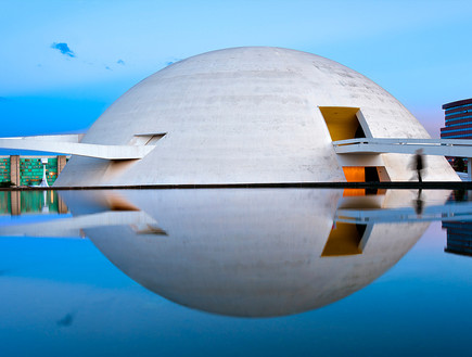 ברזילה, המוזיאון הלאומי הונסשינו גומארז  (צילום: Andrew Prokos Architectural Photography)