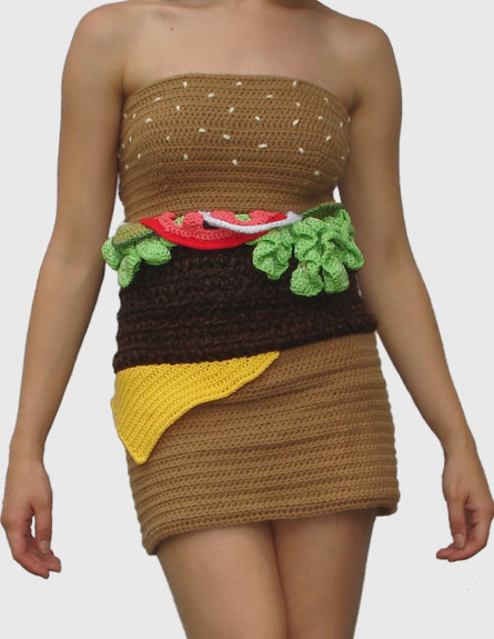 שמלת המבורגר (צילום: joykampia, mako אוכל)
