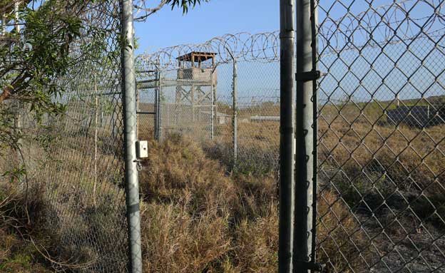 כלא גואנטנמו, ארכיון (צילום: AP)