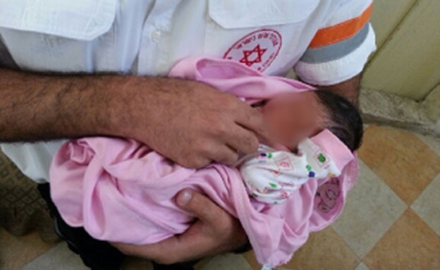 תינוקת ננטשה בירושלים, ארכיון (צילום: חדשות 2)