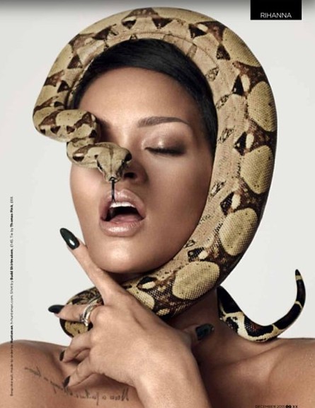 ריהאנה  (צילום: מגזין GQ)