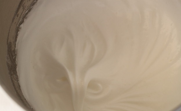 עוגת מייפל ופקאן פרוסה - קצף רך ויציב